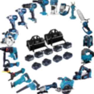 Gereedschap set 19-delig, Blauw